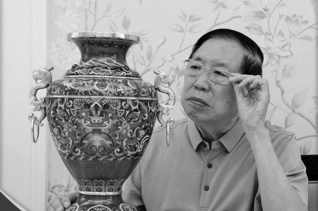 沉痛悼念丨著名景泰蓝艺术家、中国工艺美术大师张同禄先生逝世